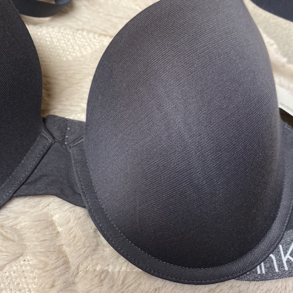 Calvin Klein Demi Logo Bra Underwire NEW - Picture 5 of 6